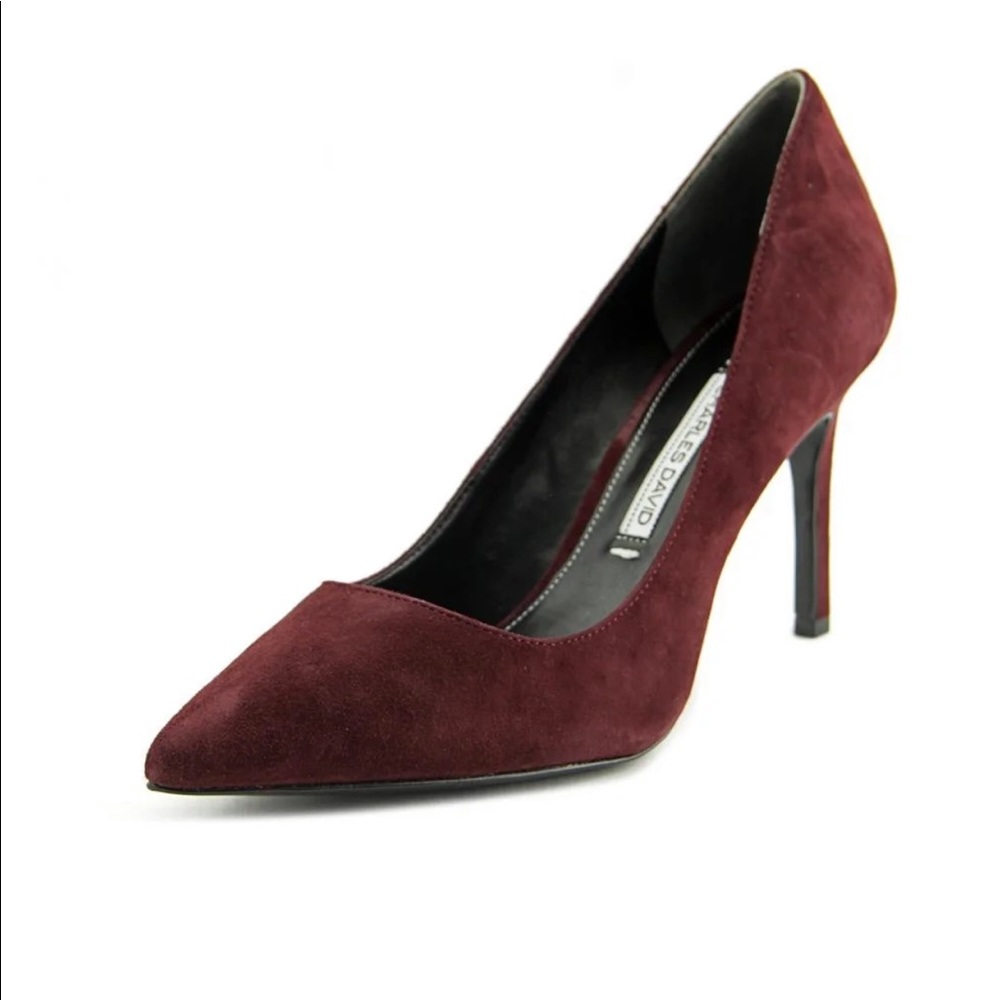Charles David suede pump